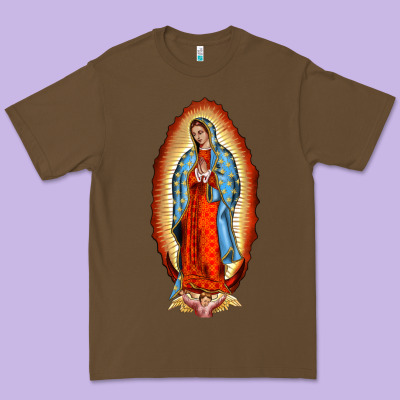Our New Lady Of Guadalupe Premium Tee Designed By Barkaloodesign
