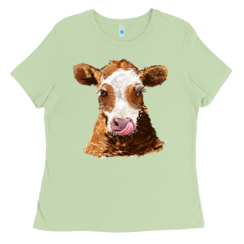 Guernsey Cow Ladies Tee by AdoDesignShop | Teevron