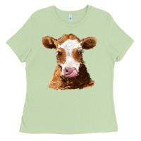 Matcha guernsey cow Ladies Tee - AdoDesignShop