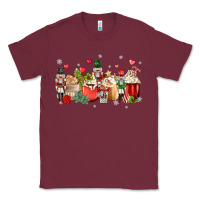 Burgundy nutcracker coffee Classic Tee - MaliasSmallBusiness
