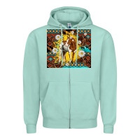 Aztec Tribal Horse Zipper Hoodie | Teevron