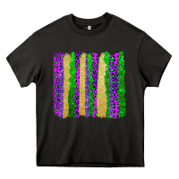 Asphalt mardi gras brushstrokes Heavy Core Tee - AdoDesignShop