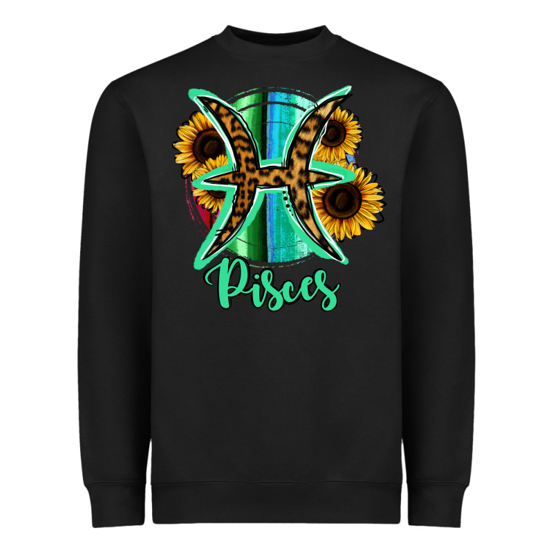 Pisces Zodiac Heavyweight Sweatshirt by Bettercallsaul | Teevron