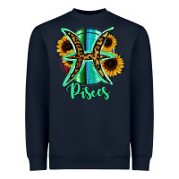Navy Pisces Zodiac Heavyweight Sweatshirt - Bettercallsaul