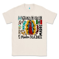 Natural madre Classic Tee - CowhideDigitalArt