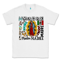 White madre Classic Tee - CowhideDigitalArt