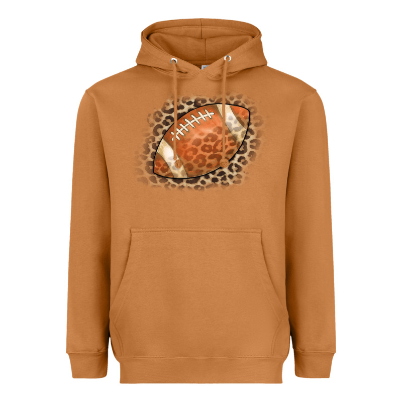American Football Leopard Heavyweight Hoodie by CowCowDesign | Teevron