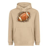 Mushroom American Football Leopard Heavyweight Hoodie - CowCowDesign