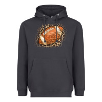 Smoke American Football Leopard Heavyweight Hoodie - CowCowDesign