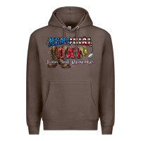 Coffee Memorial day honor ans remember Premium Hoodie - CowGirlArtShop