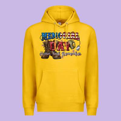 Memorial Day Honor Ans Remember Premium Hoodie Designed By Cowgirlartshop