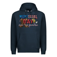 Navy Memorial day honor ans remember Premium Hoodie - CowGirlArtShop