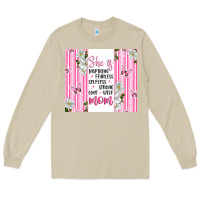 Mushroom mother's day inspirational quotes Long Sleeve Tee - Artiststas