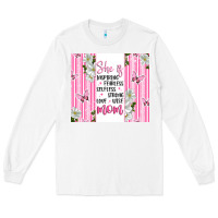 White mother's day inspirational quotes Long Sleeve Tee - Artiststas