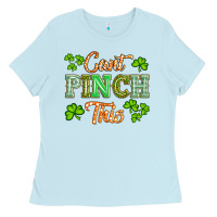 Baby Blue saint patricks cant pınch this Ladies Tee - Artiststas