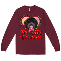 Burgundy be my valentine Long Sleeve Tee - RanaPortraitStore