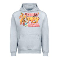 Heather Grey One hoppy Mama Mother's Day Urban Hoodie - LillyAllenDesigns