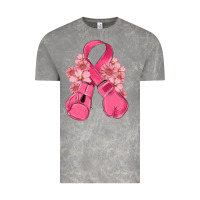 Cloud Rock breast cancer with boxing gloves Vintage Tee - MaliasSmallBusiness