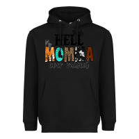 Black The Only Hell my Momma Ever Raised Heavyweight Hoodie - CowCowDesign