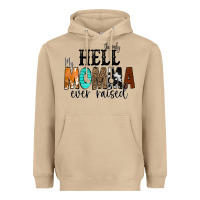 Mushroom The Only Hell my Momma Ever Raised Heavyweight Hoodie - CowCowDesign