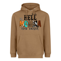 Toasted Coconut The Only Hell my Momma Ever Raised Heavyweight Hoodie - CowCowDesign