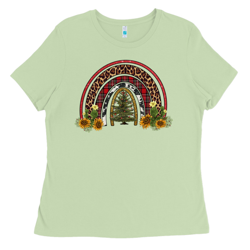 Rainbow Tree Ladies Tee by AdoDesignShop | Teevron