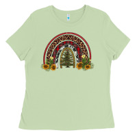 Matcha rainbow tree Ladies Tee - AdoDesignShop