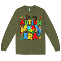 Army Green in my autism mom era Long Sleeve Tee - Artiststas