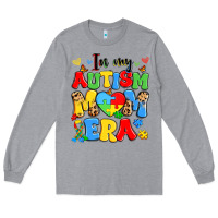 Heather Grey in my autism mom era Long Sleeve Tee - Artiststas