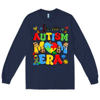 Navy in my autism mom era Long Sleeve Tee - Artiststas
