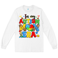 White in my autism mom era Long Sleeve Tee - Artiststas
