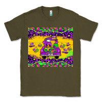 Army Green mardi gras truck tumbler Classic Tee - JahusDesignShop
