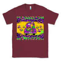 Burgundy mardi gras truck tumbler Classic Tee - JahusDesignShop
