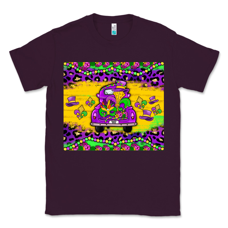 Mardi Gras Truck Tumbler Classic Tee by JahusDesignShop | Teevron