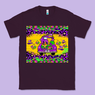 Mardi Gras Truck Tumbler Classic Tee Designed By Jahusdesignshop
