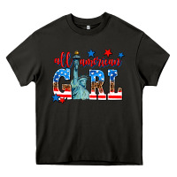 Asphalt all american girl Heavy Core Tee - AdoDesignShop