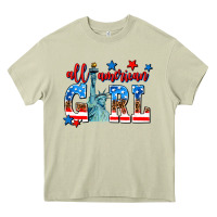 Mossy all american girl Heavy Core Tee - AdoDesignShop