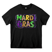 Mardi Gras Heavy Core Tee | Teevron