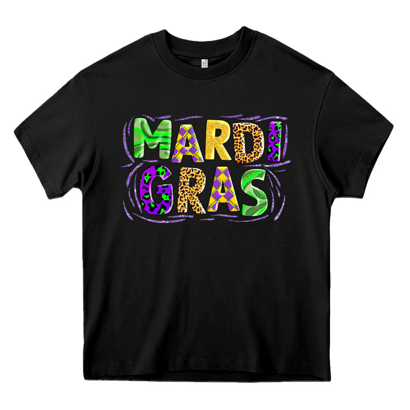 Mardi Gras Heavy Core Tee by AdoDesignShop | Teevron