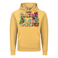 Vintage Mustard teaching is my cardio Vintage Hoodie - NancyCooperArtShop