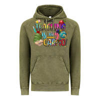 Vintage Olive teaching is my cardio Vintage Hoodie - NancyCooperArtShop