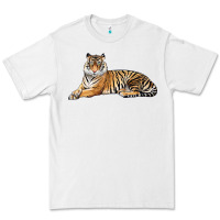 White Tiger Premium Tee - LillyAllenDesigns