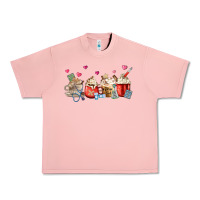Salmon Nurse Coffee Cups Urban Heavy Tee - MaliasSmallBusiness