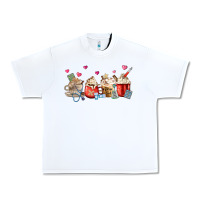 White Nurse Coffee Cups Urban Heavy Tee - MaliasSmallBusiness