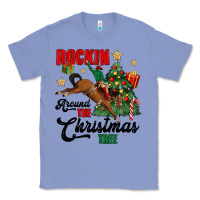 Colony Blue rockin around the christmas tree Classic Tee - MaliasSmallBusiness
