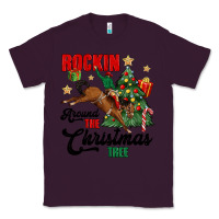 Plum rockin around the christmas tree Classic Tee - MaliasSmallBusiness