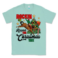 Seafoam rockin around the christmas tree Classic Tee - MaliasSmallBusiness