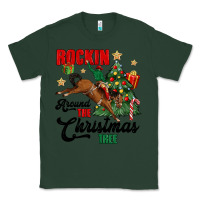 Sports Green rockin around the christmas tree Classic Tee - MaliasSmallBusiness