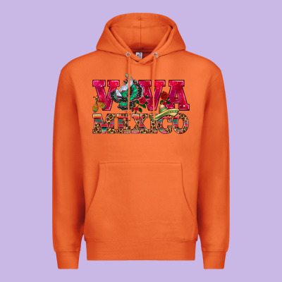 Viva Mexico Premium Hoodie Designed By Howdyjamesfarm
