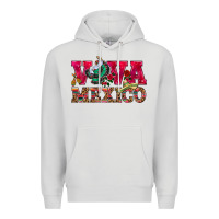 Dove Grey Viva Mexico Premium Hoodie - HowdyJamesFarm